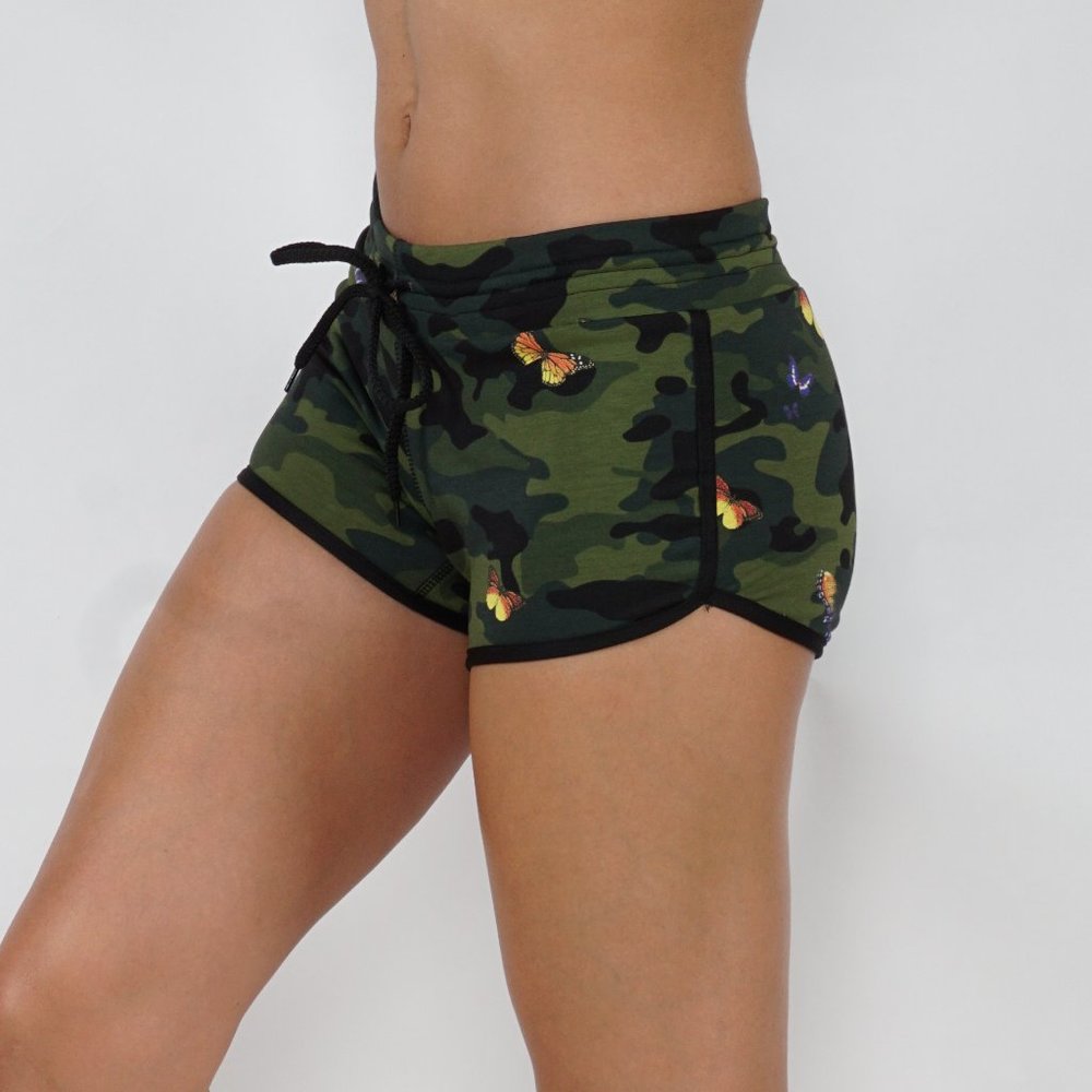 Casual Shorts Elastic Waist Band